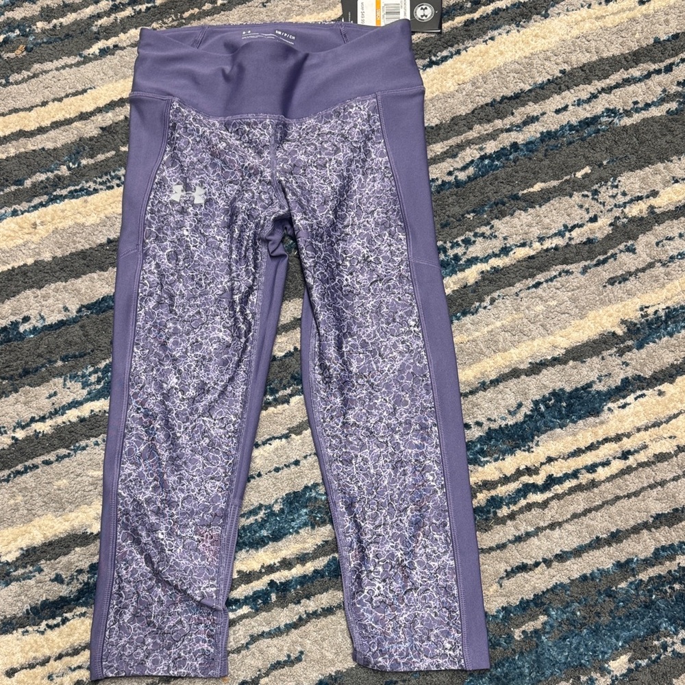 Under Armour Women’s Lavender Patterned Leggings